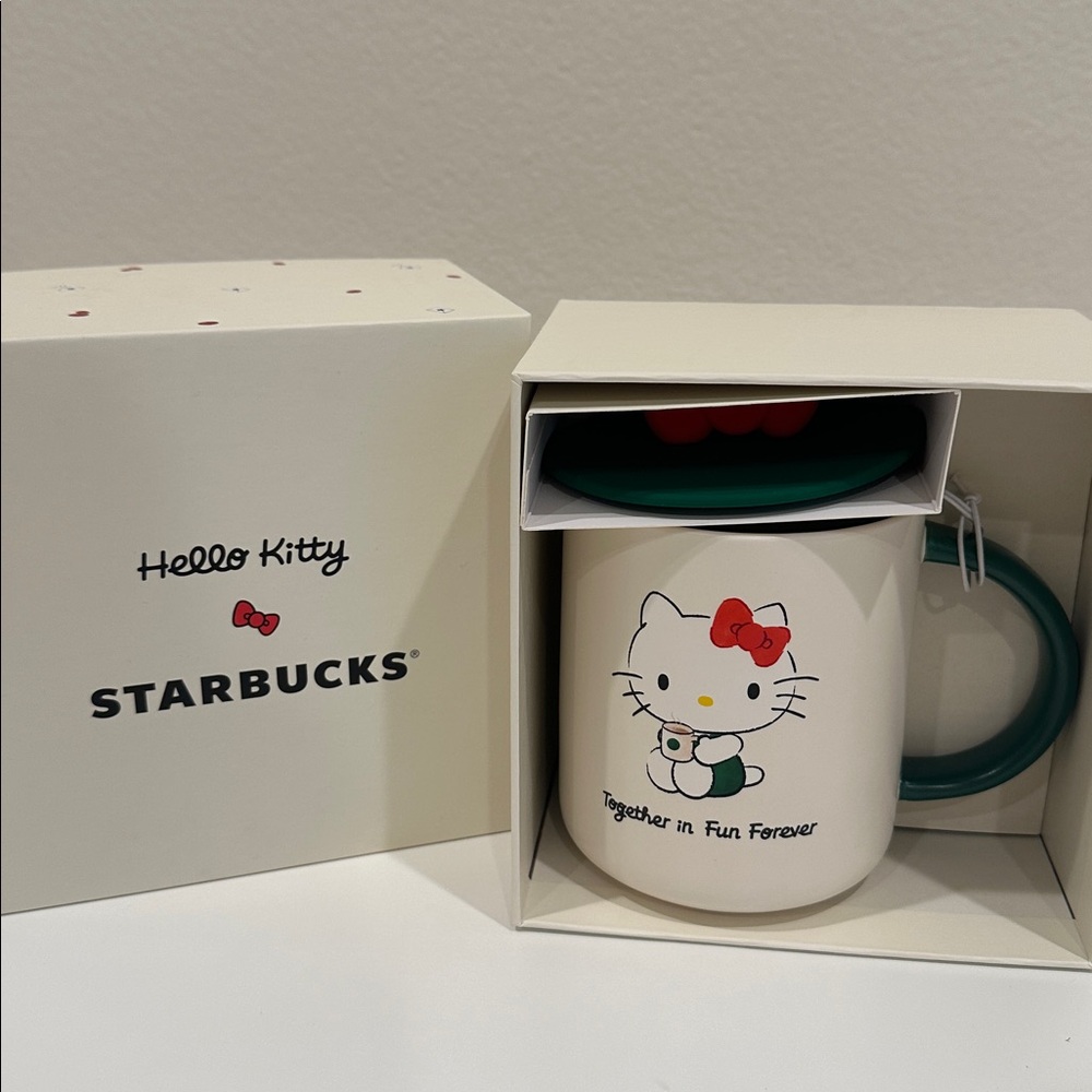 NWT Starbucks Hello Kitty Mug Sanrio Holiday 🎄Collection 2025